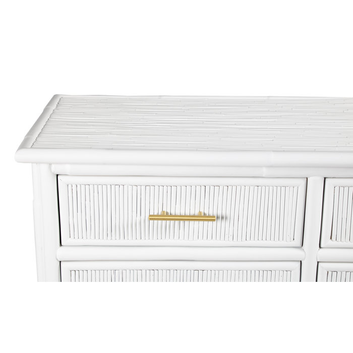 David Francis Furniture Bermuda 6 Drawer Dresser Perigold